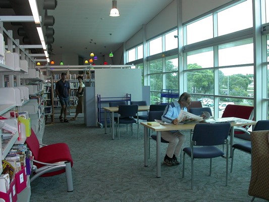 Library's turning 50 - Reading area