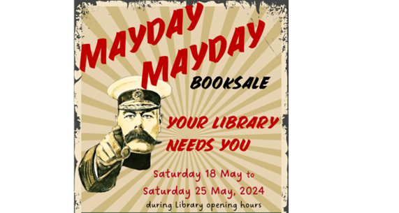 Mayday Booksale @ Your Library
