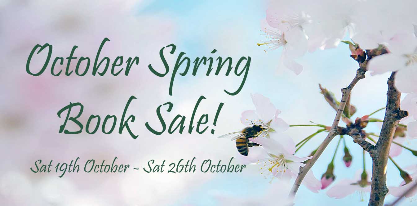 October Spring Book Sale!!!