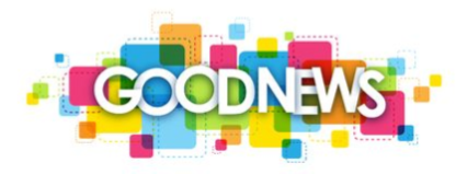 Good News.........