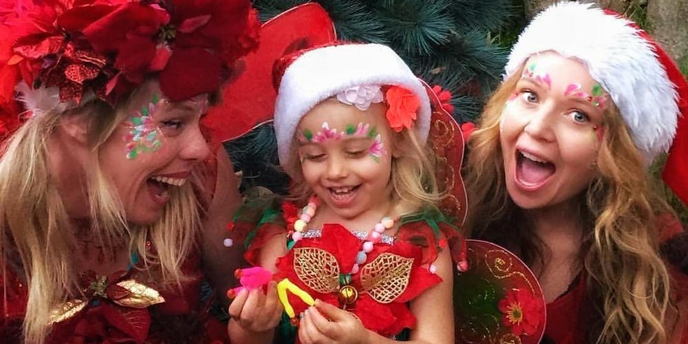 Christmas Fairy, Elf and Santa