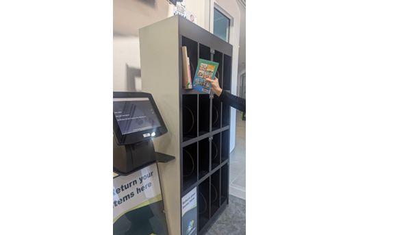 ELECTRONIC SMART RETURN SHELF