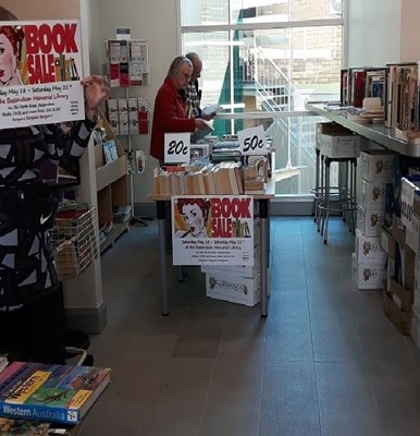 Library's turning 50 - Library Book Sale - yearly event