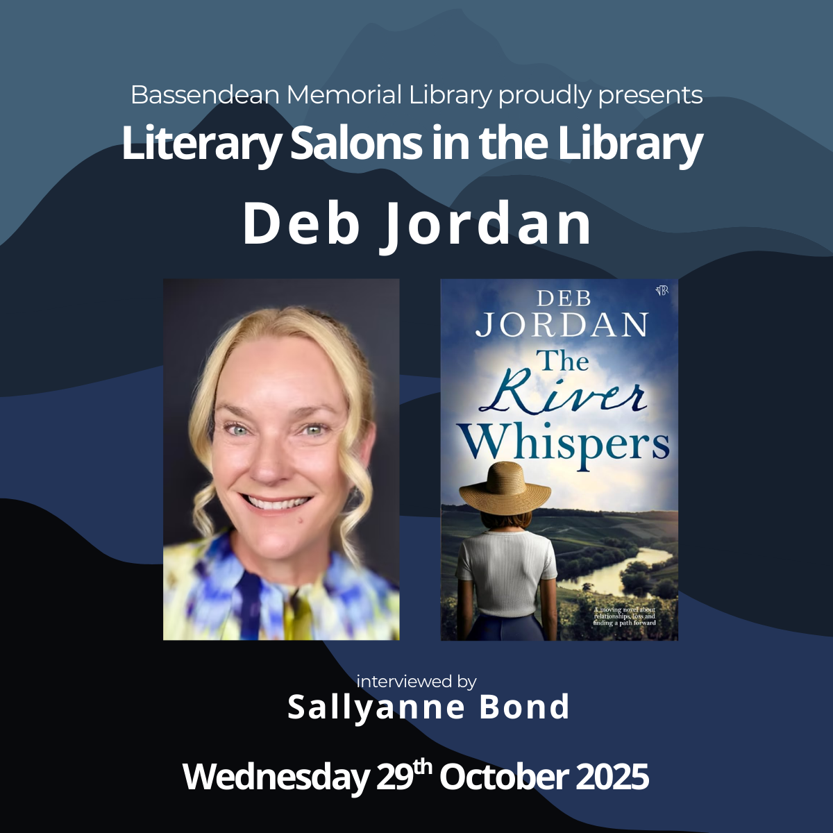 Literary Salons in the Library: with Deb Jordan