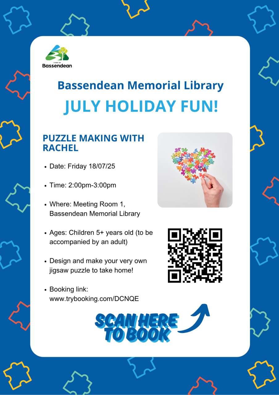 SOLD OUT: PUZZLE MAKING WITH RACHEL
