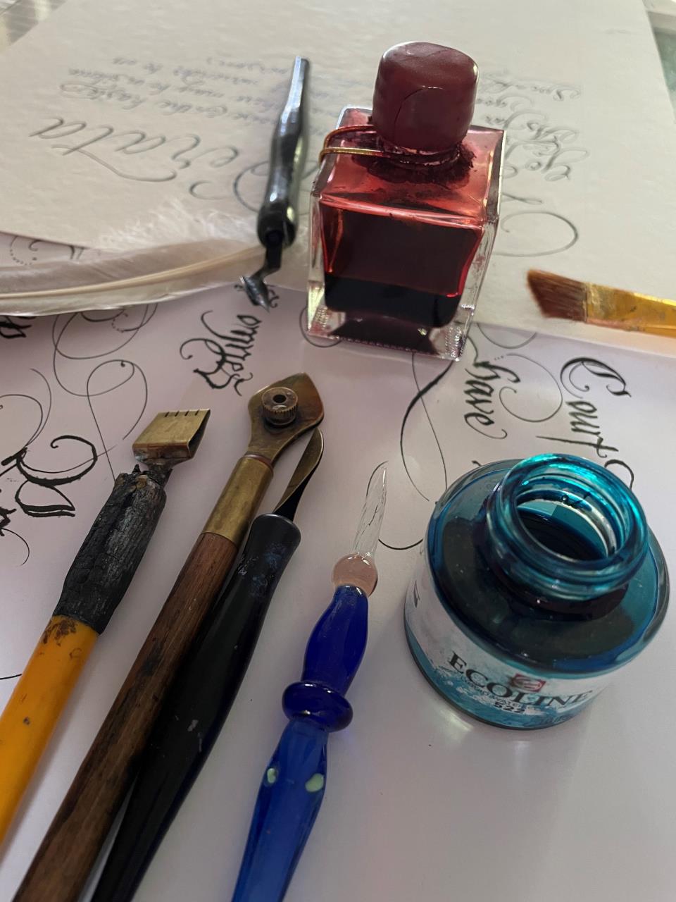 Calligraphy with Judith Ann - A Lunchtime Interlude