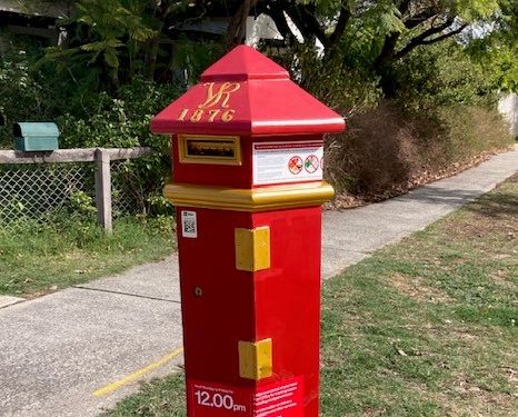 Celebrating 150 years of the Bassendean Pillar Post Box