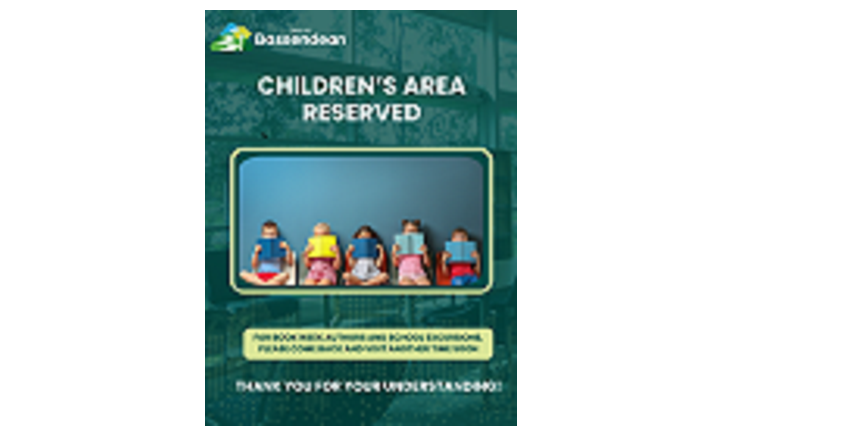 Children's Area Closed 21 August, 2025