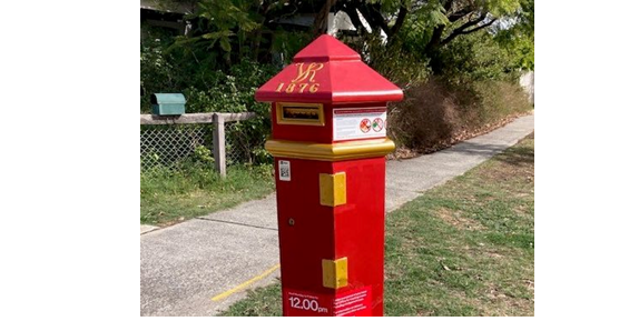 Celebrating 150 years of the Bassendean Pillar Post Box