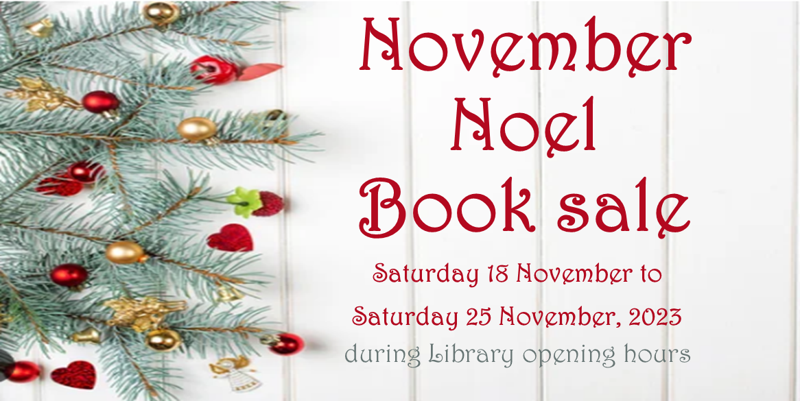 November Noel Book Sale!!!!!!