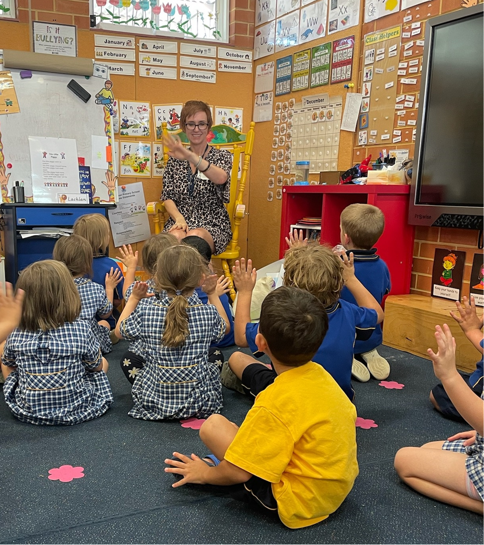 Shan comes to Bassendean Primary